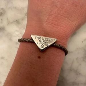Prada Woven Bracelet